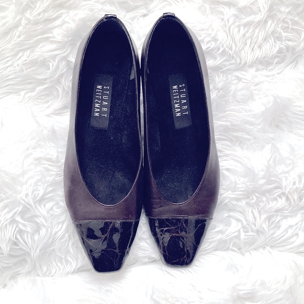 Stuart Weitzman Black and Brown Women's Shoes